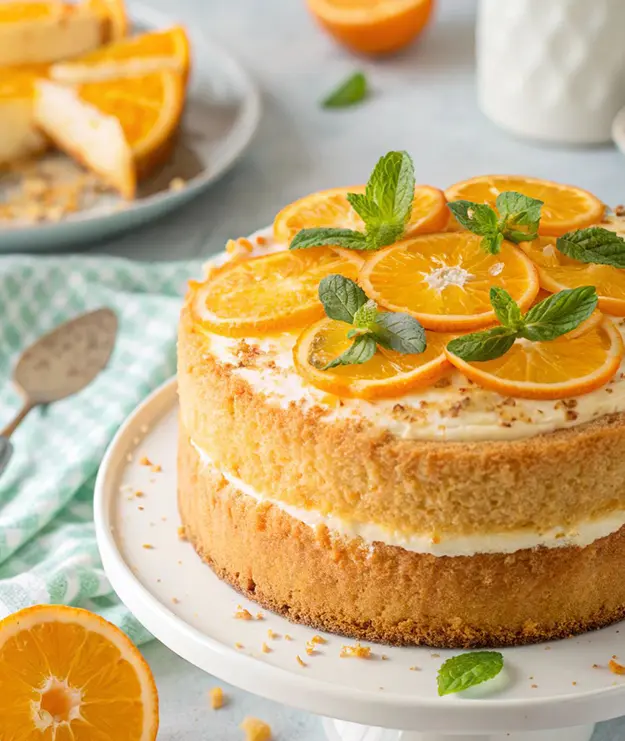 TORTA DE NARANJA 8/12 PORCIONES