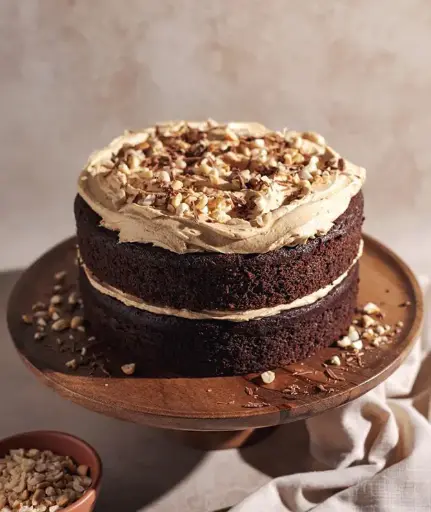 TORTA CARROT CHOCOLATE CAKE 18/22 PORCIONES 